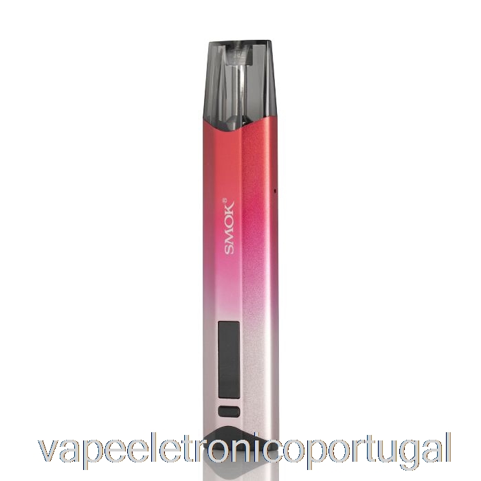 Vape Eletrônico Smok Nfix 25w Pod Sistema Prata Vermelho